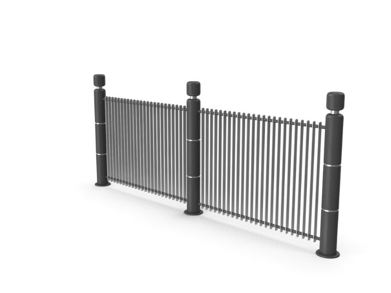 Garde-corps Barreaudage verticale et horizontal